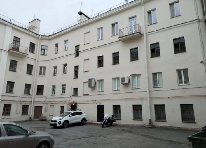 фасад дома, здание по адресу г Санкт-Петербург, Университетская наб, д 21